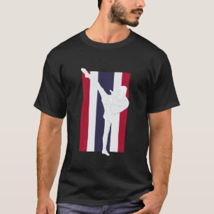 Muay Thai Thailand vlag T-shirt