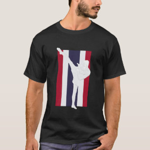 Muay Thai Thailand vlag T-shirt