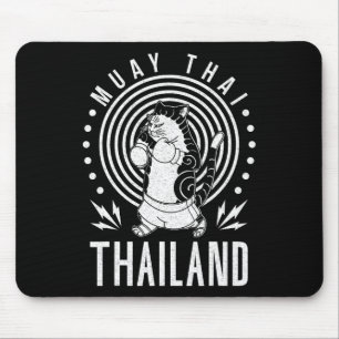 Muay Thai Thailand Vuist Ring Knie Vechttechniek Muismat
