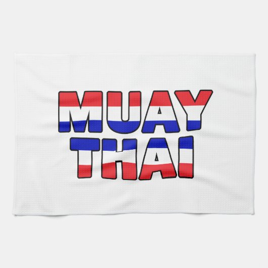 Muay Thai Theedoek (Horizontaal)