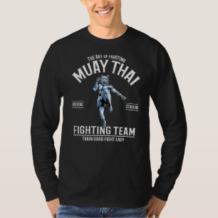 Muay Thai Tiger vecht Thai Boxing Team T-shirt