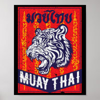 Muay Thai Tijger Training Mma Street Fight Kickbox