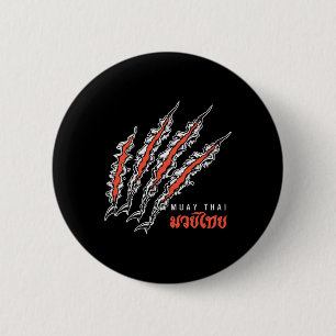 Muay Thai Tijgerklauw Mma Street Fight Kickboksen Ronde Button 5,7 Cm