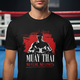 Muay Thai-vechter – Geen Angst Geen Grenzen T-shirt