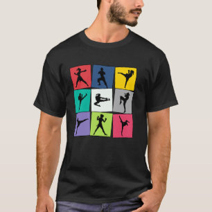 Muay Thai Vechtkunst MMA Vechter Thai Boksen Vrouw T-shirt