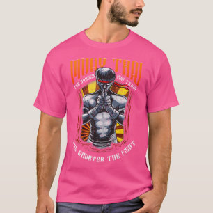 Muay Thai verkort de strijd om de kunst van acht l T-shirt