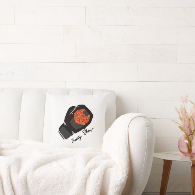 Muay Thaise stijl. Kussen (Bank)