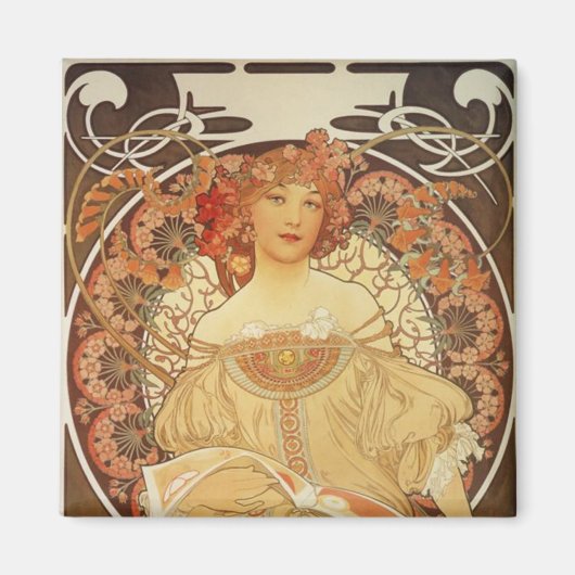 Mucha-2-1890 Magneet (Voorkant)