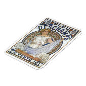 Mucha Art, Art Nouveau,  Magneet (Linkerzijde)