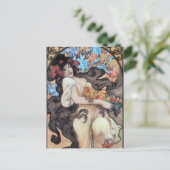 Mucha Briefkaart (Staand voorkant)