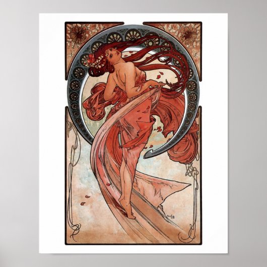 Mucha dance art déco (Devant)