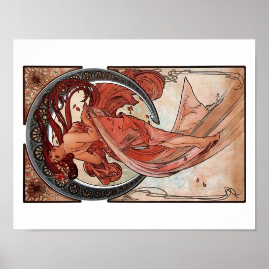 Mucha Dance Femme Dansant Art Déco (Devant)