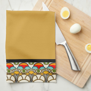 Mucha en Cliff - Monogrammed Theedoek