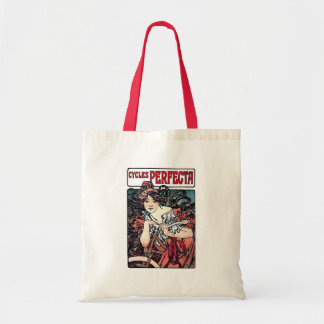 Mucha fietsen perfecta women fiets rode jurk tote bag