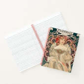  Mucha illustratieplanner Notitieboek (Binnen)