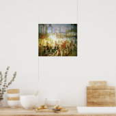 Mucha - Kroon Dusan Poster (Keuken)