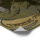 Mucha - La Tosca 1901 Poster (Hoek)