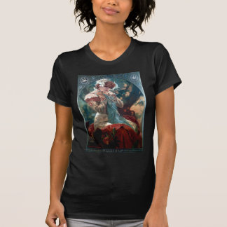 Mucha Lefevre-Utile art deco damesrode jurk