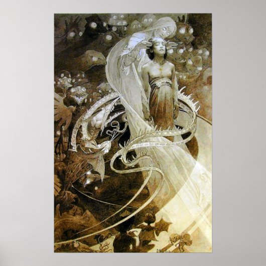 Mucha - Lepater Poster (Voorkant)