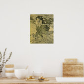 Mucha - Mars Cocorico Poster (Keuken)