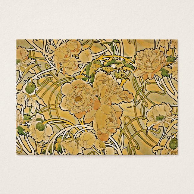 Mucha Peonies 1897 (Devant)