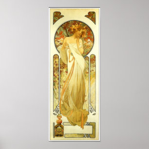 Mucha Perfume Advertisement Poster