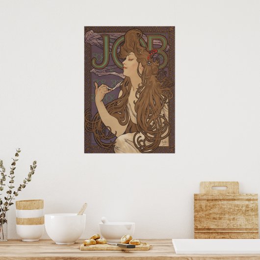 MUCHA POSTER (Keuken)