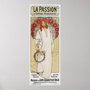 Mucha Poster: La Passion/The Passion of Christus Poster