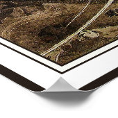 Mucha Poster Print - Illustratie van Le Pater ~ (Hoek)