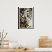 Mucha Poster Print - Illustratie van Le Pater ~ (Keuken)