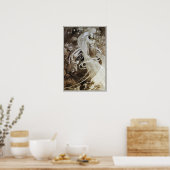Mucha Poster Print - Illustration de Le Pater ~ (Cuisine)