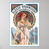 Mucha Poster Print:  Perfume Ad (Devant)