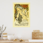 Mucha-Poster: Salon des Cent Poster (Keuken)