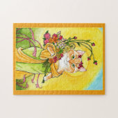 Mucha Spring Chat spozzle puzzle (Horizontal)