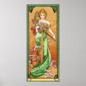 Mucha - Spring Poster (Voorkant)