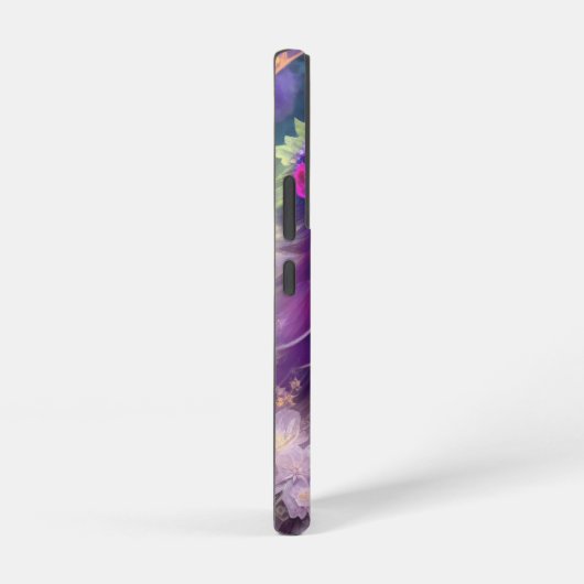  Mucha Stijl Mooi Vrouwenportret Samsung Galaxy Hoesje (Rechterkant)