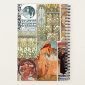 Mucha ThMED Art Nouveau Planner (Achterkant)