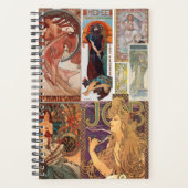 Mucha ThMED Art Nouveau Planner (Voorkant)