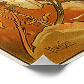 Mucha - zomer 1896 poster (Hoek)