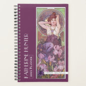 Mucha's Edelstenen Amethist Klein Planner (Voorkant)
