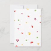 Muchas Gracias Carte de remerciements d'anniversai (Dos)