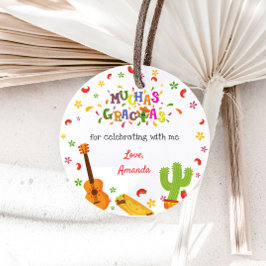 Muchas Gracias Mexican Birthday Dank je Label