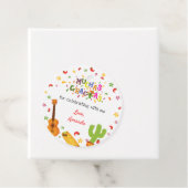 Muchas Gracias Mexican Birthday Dank je Label (In situ)