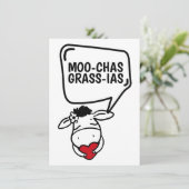 Muchas Gracias Vache Thème Beaucoup de Merci Drôle (Debout devant)