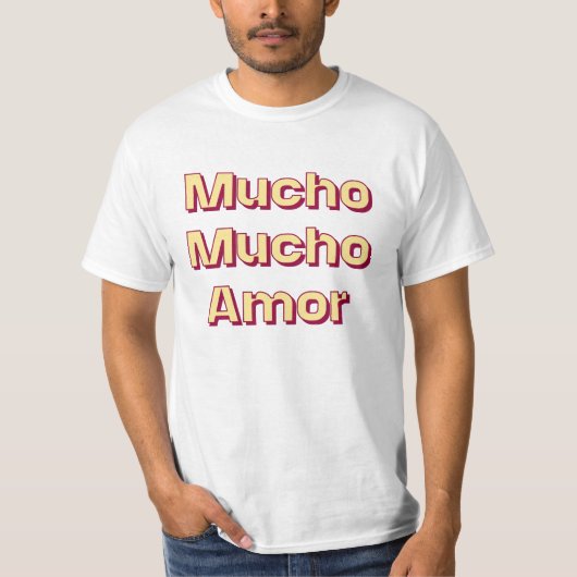 Mucho Mucho Amor T-shirt (Voorkant)