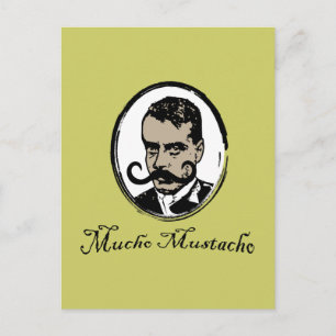 Mucho Mustacho - Zapata Briefkaart