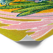 Mucilage D' Amandes Soap LabelParis, Frankrijk Poster (Hoek)