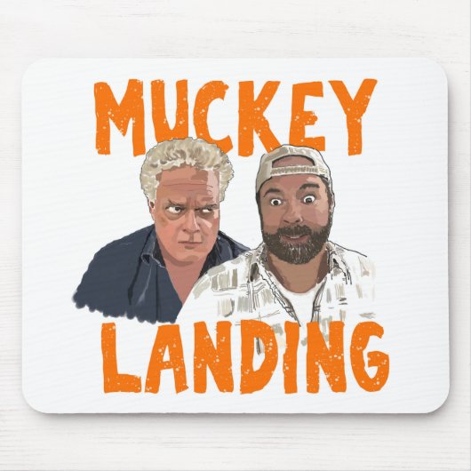 Muckey Landing Muismat (Voorkant)
