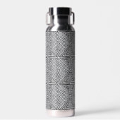 Mud Cloth Diamond Pattern Prachtig Waterfles (Voorkant)