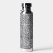 Mud Cloth Diamond Pattern Prachtig Waterfles (Rechts)